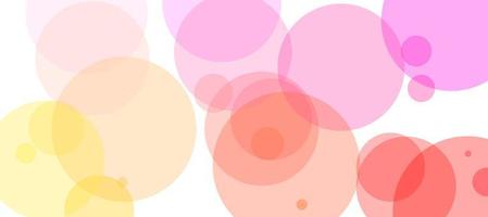 Abstract circle bokeh background in light colorful photo