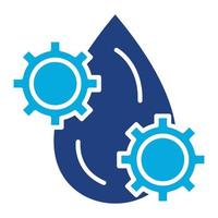 Lubricant Glyph Two Color Icon vector