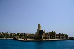 architecture in the harbor at sea photo