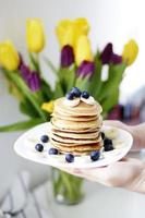 Blueberry Pancakes Stack photo