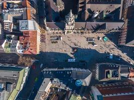 Munich aerial panoramic architecture, Bavaria, Germany. photo