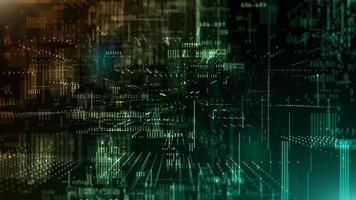 Digital cyberspace and digital data network connections concept. Transfer digital data High-Speed internet, Future technology digital abstract background concept photo