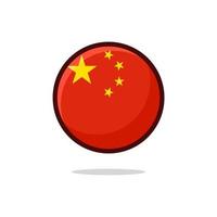 China Flag Icon vector