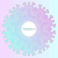 gradient mandala vector for beautiful design