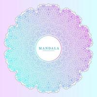 beautiful gradient mandala vector for design