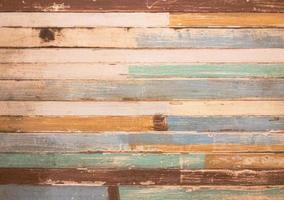 abstract vintage aged plank texture colorful background. photo