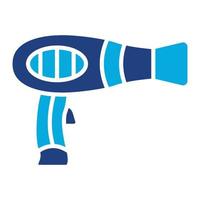 Hair Dryer Glyph Icon vector