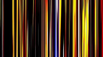 Colorful bursts of light on a black background. Colorful gradient twist space light flares, seamless loop. Movement. Vertical yellow, red and white streaks of slowly flowing and changing light. photo