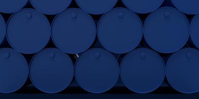 Tank drum gallon steel blue crude oil liquid petrol diesel gasoline fuel pipeline business import export technology cargo stock transportation system industry warehouse factory global.3d render