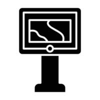 Thermal Imaging Glyph Icon vector