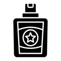 Perfume Glyph Icon vector