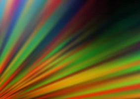 Dark Multicolor, Rainbow vector abstract background.