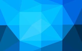 Light BLUE vector polygonal pattern.