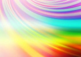 Light Multicolor, Rainbow vector glossy abstract template.