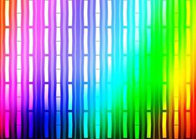 Light Multicolor, Rainbow vector background with straight lines.