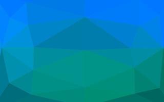 Light Blue, Green vector polygon abstract backdrop.