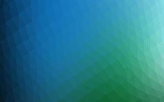 Light Blue, Green vector polygonal background.