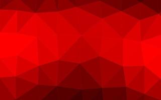 Light Red vector polygonal template.