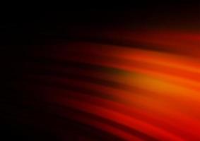 Dark Red, Yellow vector background with lamp shapes.