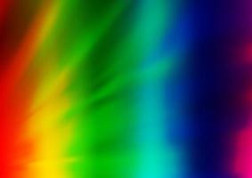 Light Multicolor, Rainbow vector blurred bright background.