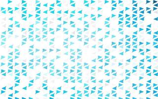 Light BLUE vector pattern in polygonal style.