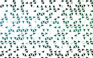 Light Blue, Green vector template with crystals, triangles.