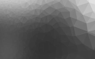 Dark Silver, Gray vector shining triangular template.