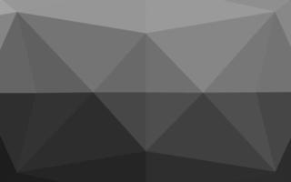 Dark Silver, Gray vector abstract mosaic background.