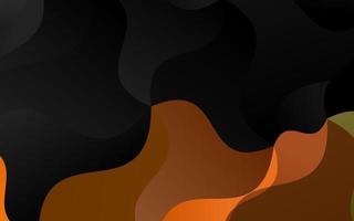 Dark Multicolor, Rainbow vector template with lava shapes.