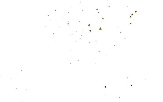 Light Multicolor, Rainbow vector backdrop with lines, triangles.