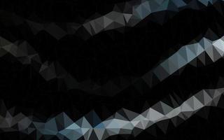 Dark BLUE vector shining triangular pattern.