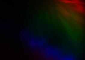 Dark Multicolor, Rainbow vector blurred bright pattern.