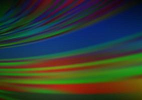 Dark Multicolor, Rainbow vector abstract blurred pattern.
