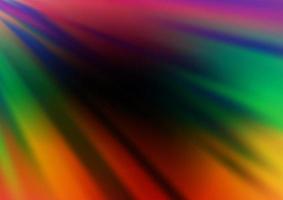 Dark Multicolor, Rainbow vector abstract bokeh pattern.