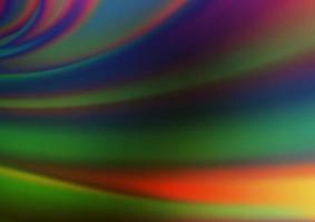 Dark Multicolor, Rainbow vector glossy abstract template.