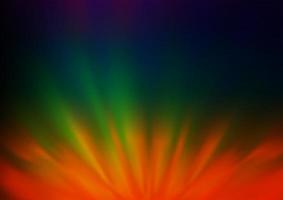 Dark Multicolor, Rainbow vector bokeh pattern.