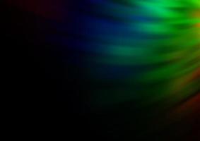 Fondo abstracto brillante multicolor, arco iris oscuro vector. vector