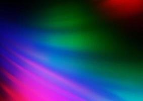 Dark Multicolor, Rainbow vector blurred background.