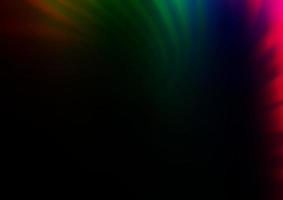 Dark Multicolor, Rainbow vector modern elegant background.