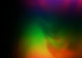 Dark Multicolor, Rainbow vector abstract bright template.