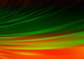 Dark Multicolor, Rainbow vector blurred and colored background.