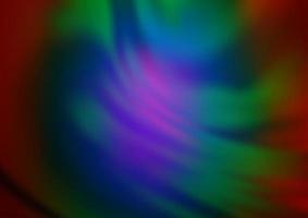 Dark Multicolor, Rainbow vector abstract bokeh pattern.