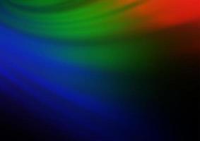 Dark Multicolor, Rainbow vector abstract blurred pattern.