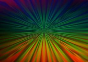 Dark Multicolor, Rainbow vector abstract bokeh pattern.