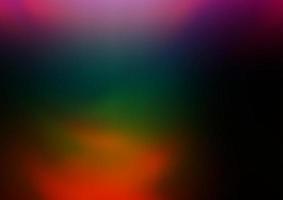 Dark Multicolor, Rainbow vector blurred background.