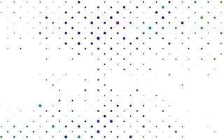 Light Multicolor, Rainbow vector backdrop with dots.