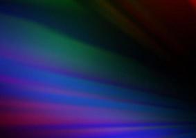 Dark Multicolor, Rainbow vector backdrop with long lines.