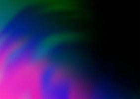 Dark Multicolor, Rainbow vector abstract background.