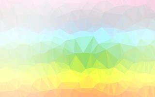 Light Multicolor, Rainbow vector abstract mosaic pattern.