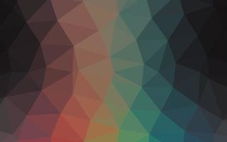 Dark Multicolor, Rainbow vector abstract mosaic background.